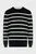 Sviter DC HORIZONTAL STRIPE CREW NECK