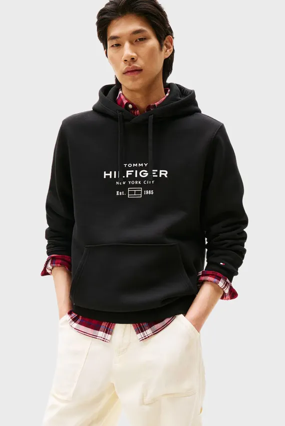 Hudi OVAL GRAPHIC HOODIE Tommy Hilfiger