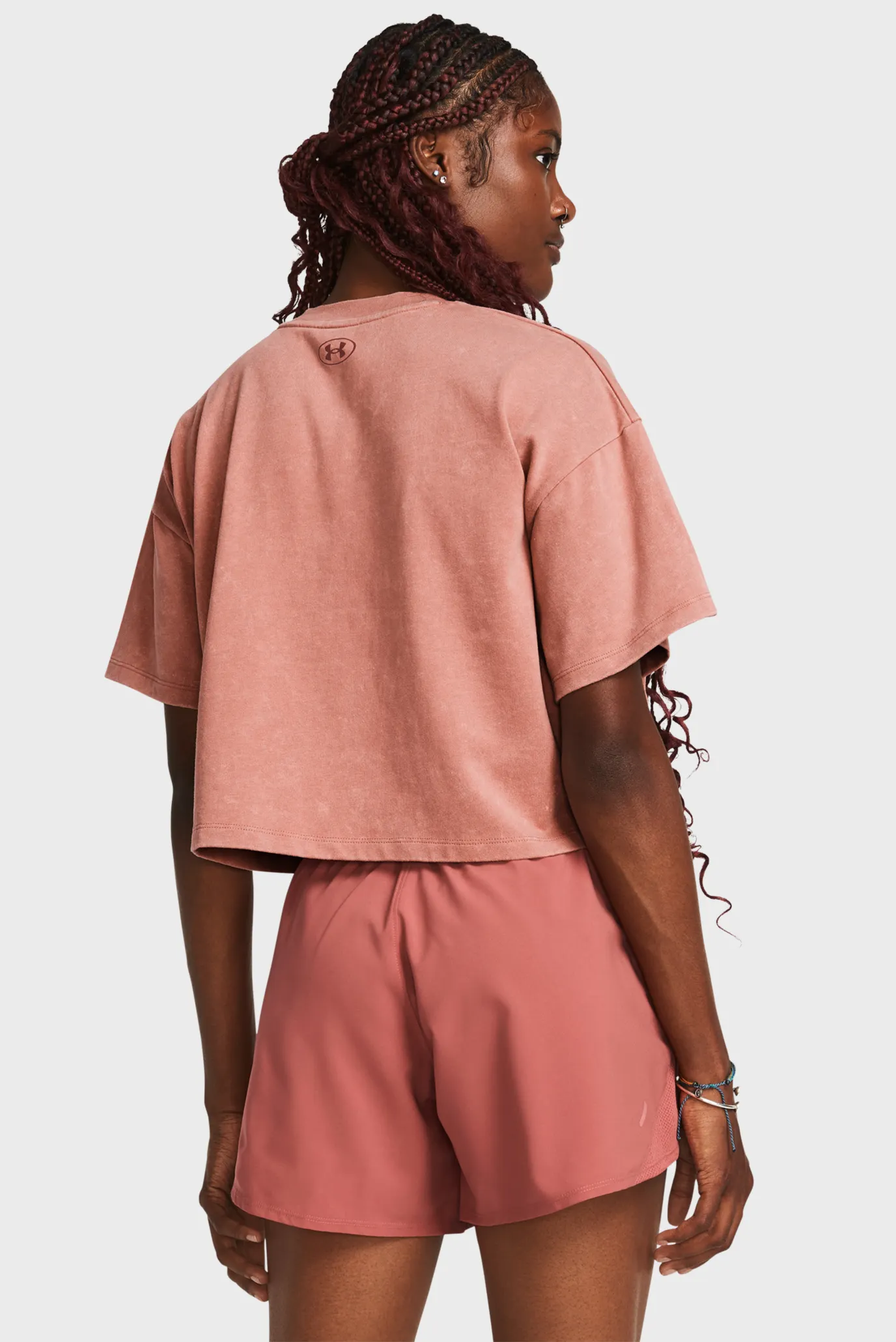 Futbolka UA HW Dusk to Dawn Crop SS 2