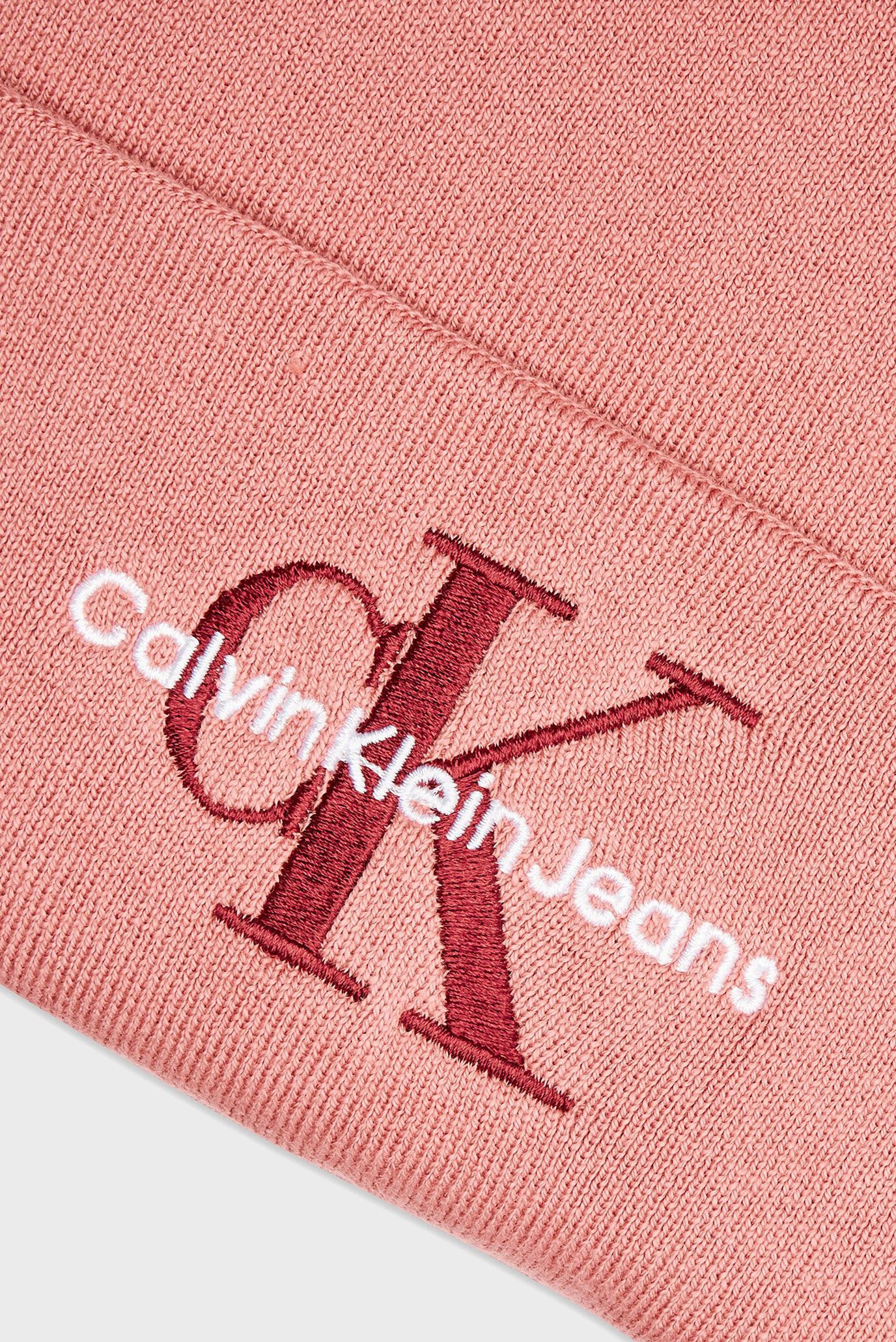 Shapka MONO LOGO EMBRO BEANIECalvin Klein Jeans Shapka MONO LOGO EMBRO BEANIE 2