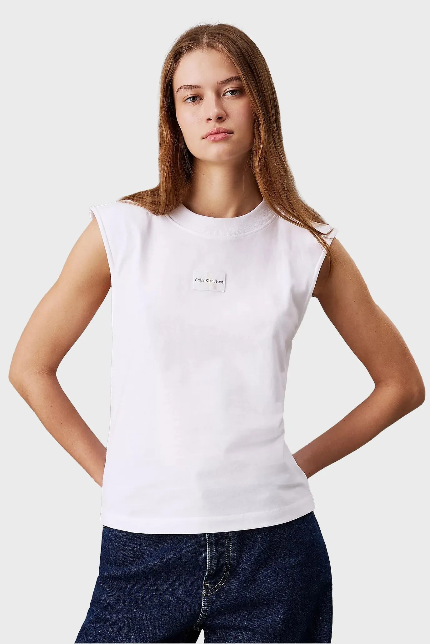 Mayka WOVEN LABEL LOOSE MUSCLE TEE 1