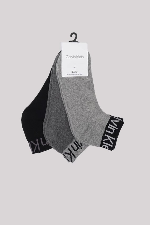 Paypoq CK MEN QUARTER 3P  LOGO WELT Calvin Klein Paypoq CK MEN QUARTER 3P  LOGO WELT Calvin Klein