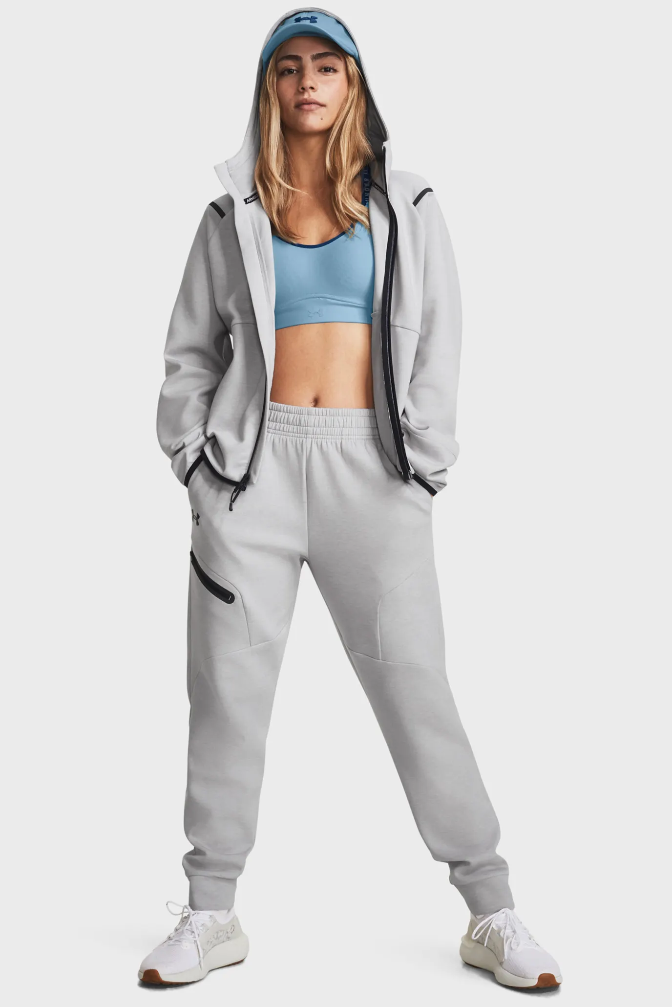 Штаны спортивные Unstoppable Flc Jogger-GRY 2