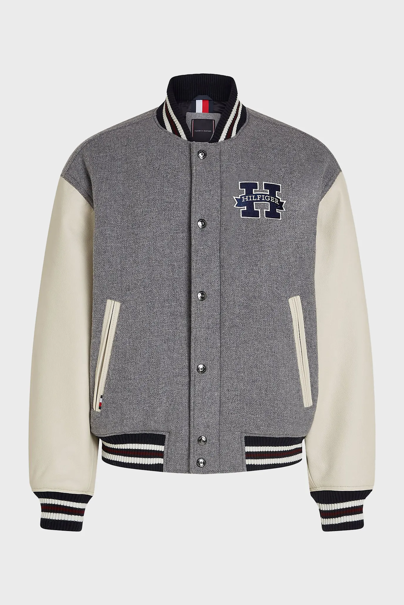 Yengil kurtka LEATHER VARSITY JACKET 5