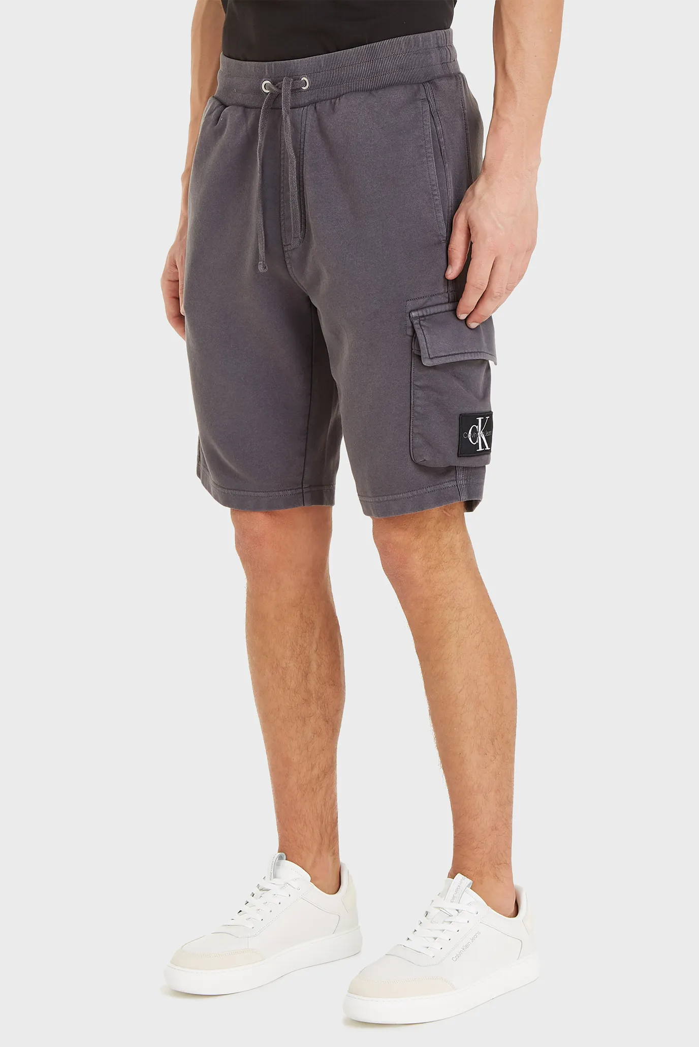 Шорты WASHED BADGE SHORTS 1