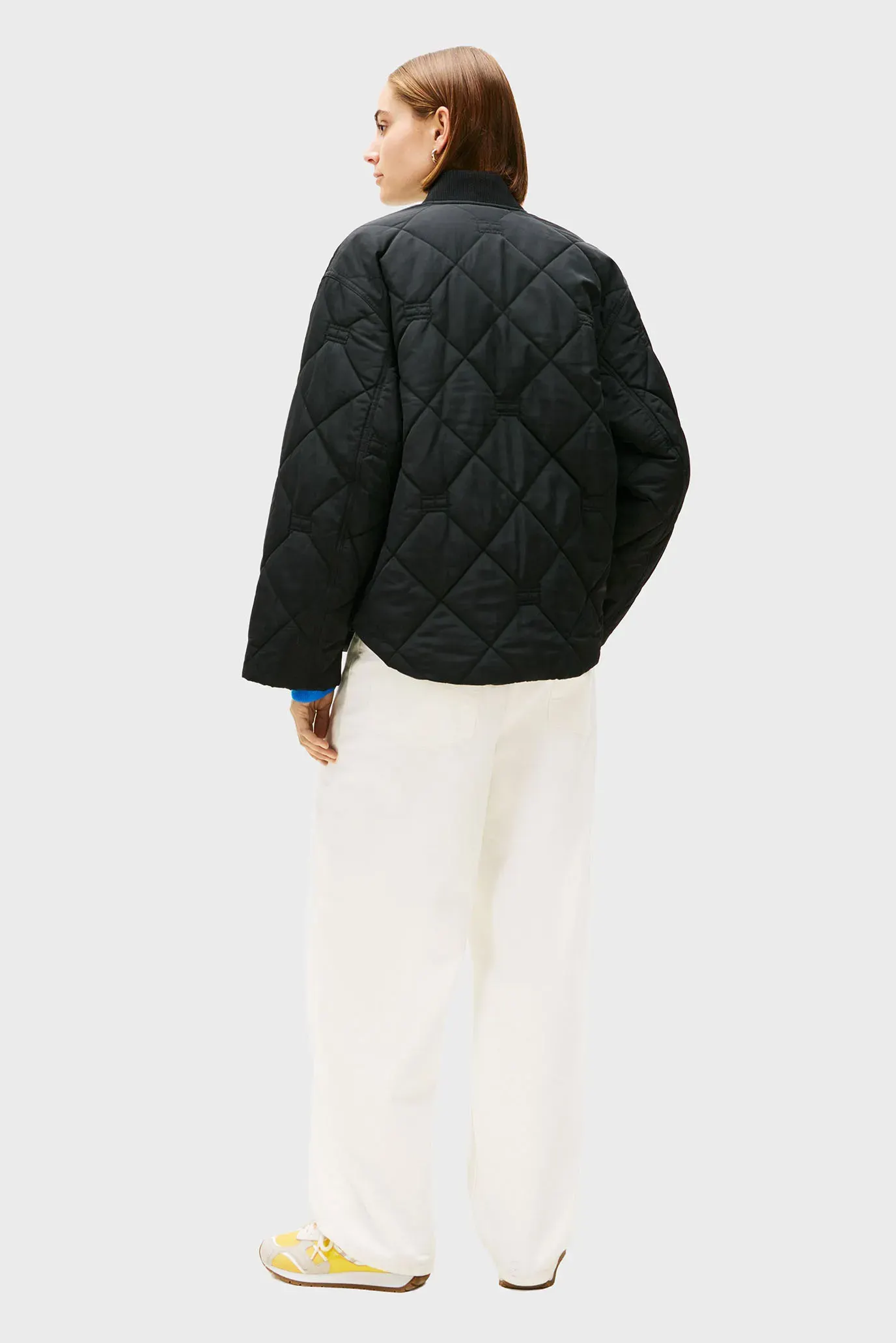 Куртка демисезонная/PADDED FLAG QUILTED BOMBER 3