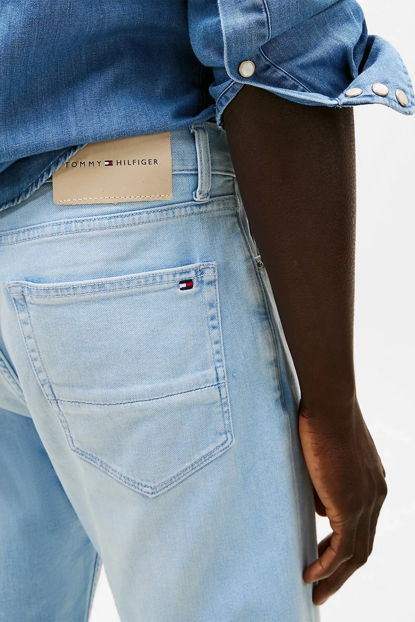 Jins shim SLIM BLEECKER SSTR OCEAN BLUE 4