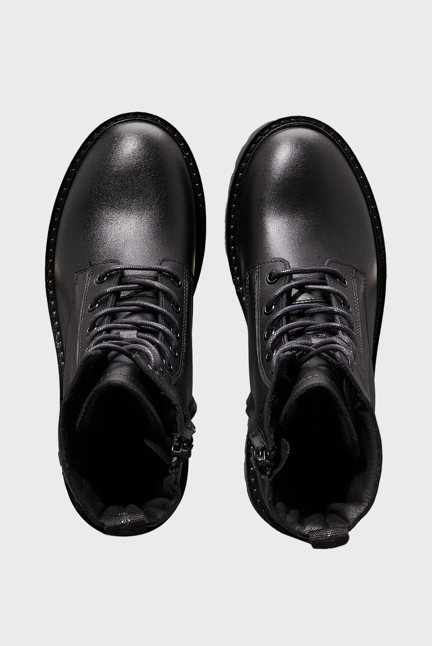 Ботинки COMBAT BOOT MID ZIP LTH IN CALFCalvin Klein Jeans Ботинки COMBAT BOOT MID ZIP LTH IN CALF 5