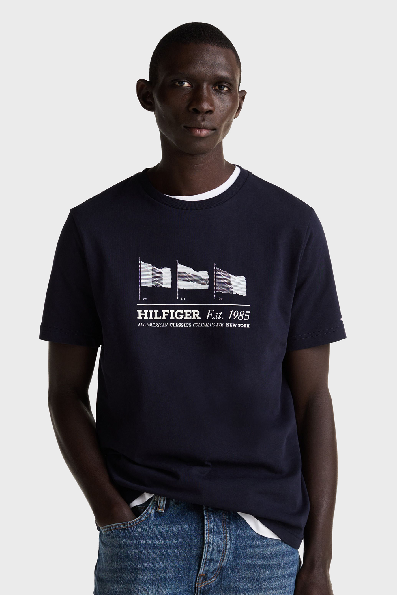 Futbolka HILFIGER FLAGS TEE 1