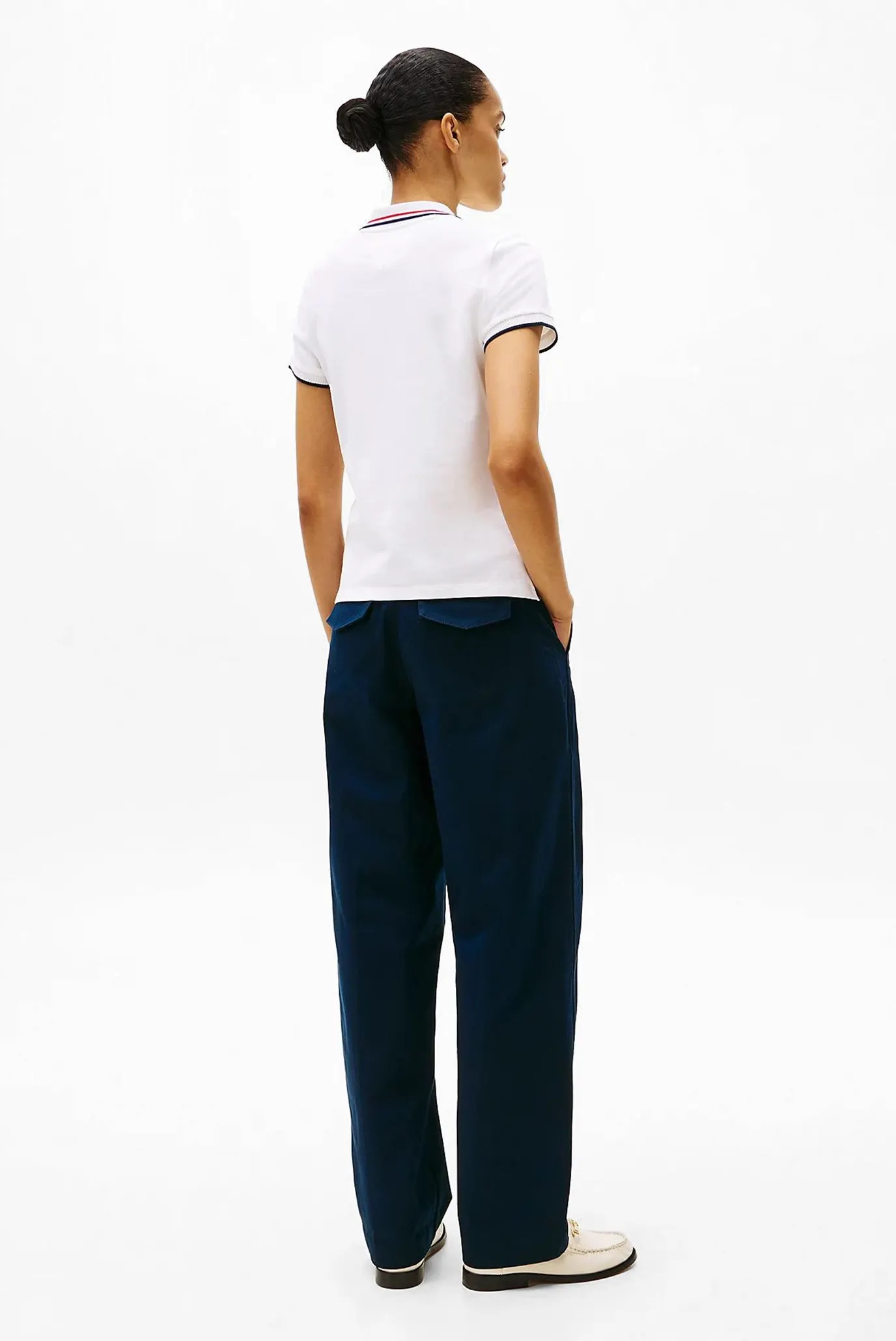 Поло FEMININE SPORTY SLIM POLO SS 3