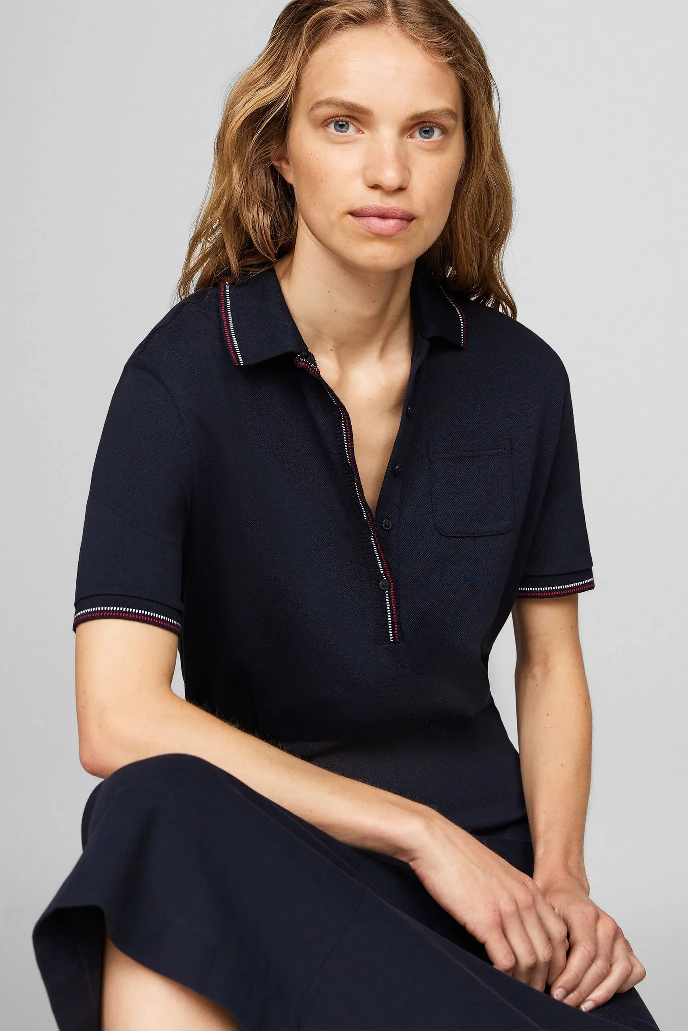 Платье REG RWB TIPPING F&F POLO DRS SS 3