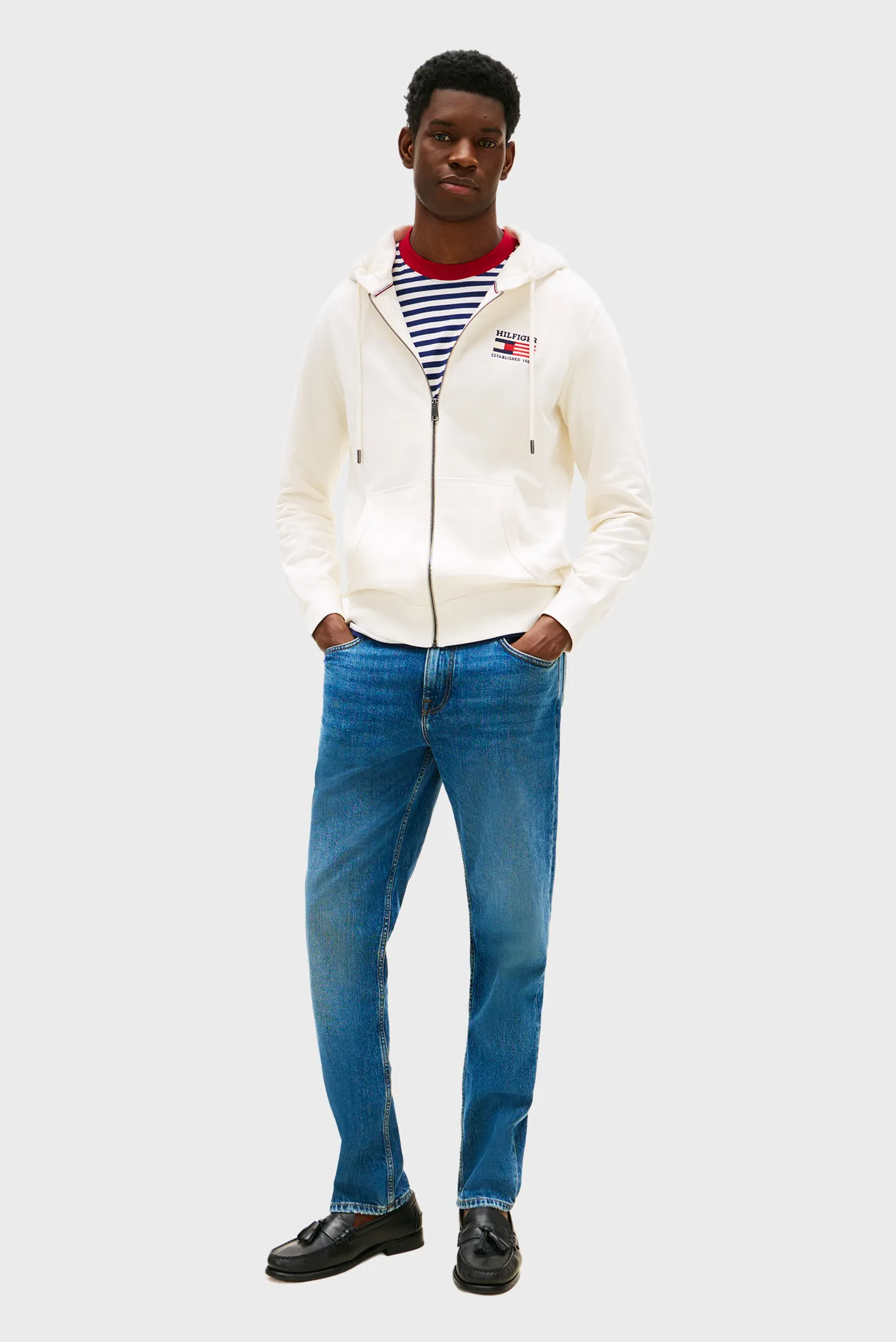 Реглан AMERICANA ZIP THROUGH HOODY 2