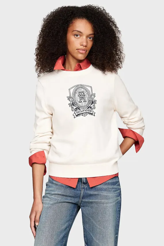 Свитер CREST GRAPHIC C-NK SWEATER Tommy Hilfiger