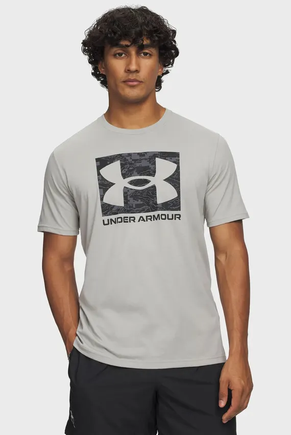 Futbolka/UA ABC CAMO BOXED LOGO SS-GRY Under Armour