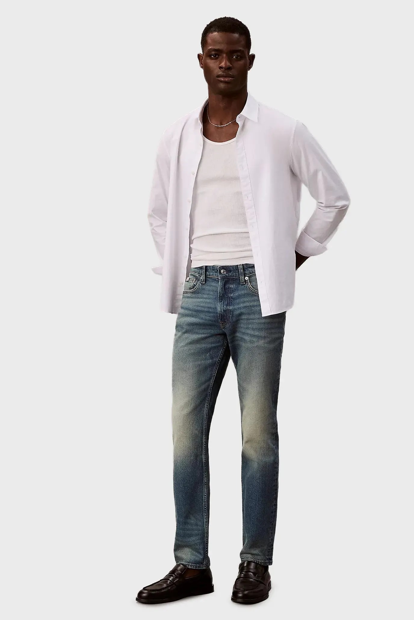 Джинсы/SLIM INDIGO CITRINE JEAN 1