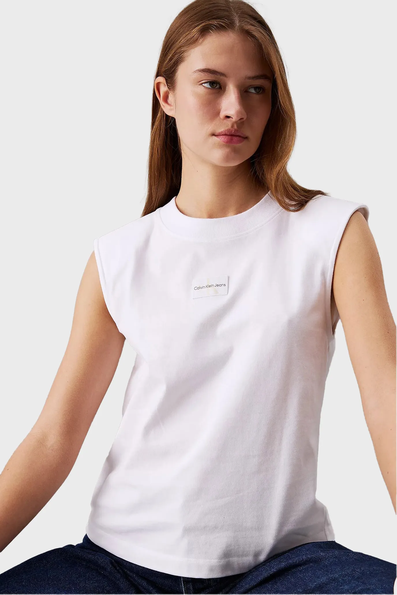 Mayka WOVEN LABEL LOOSE MUSCLE TEE 4