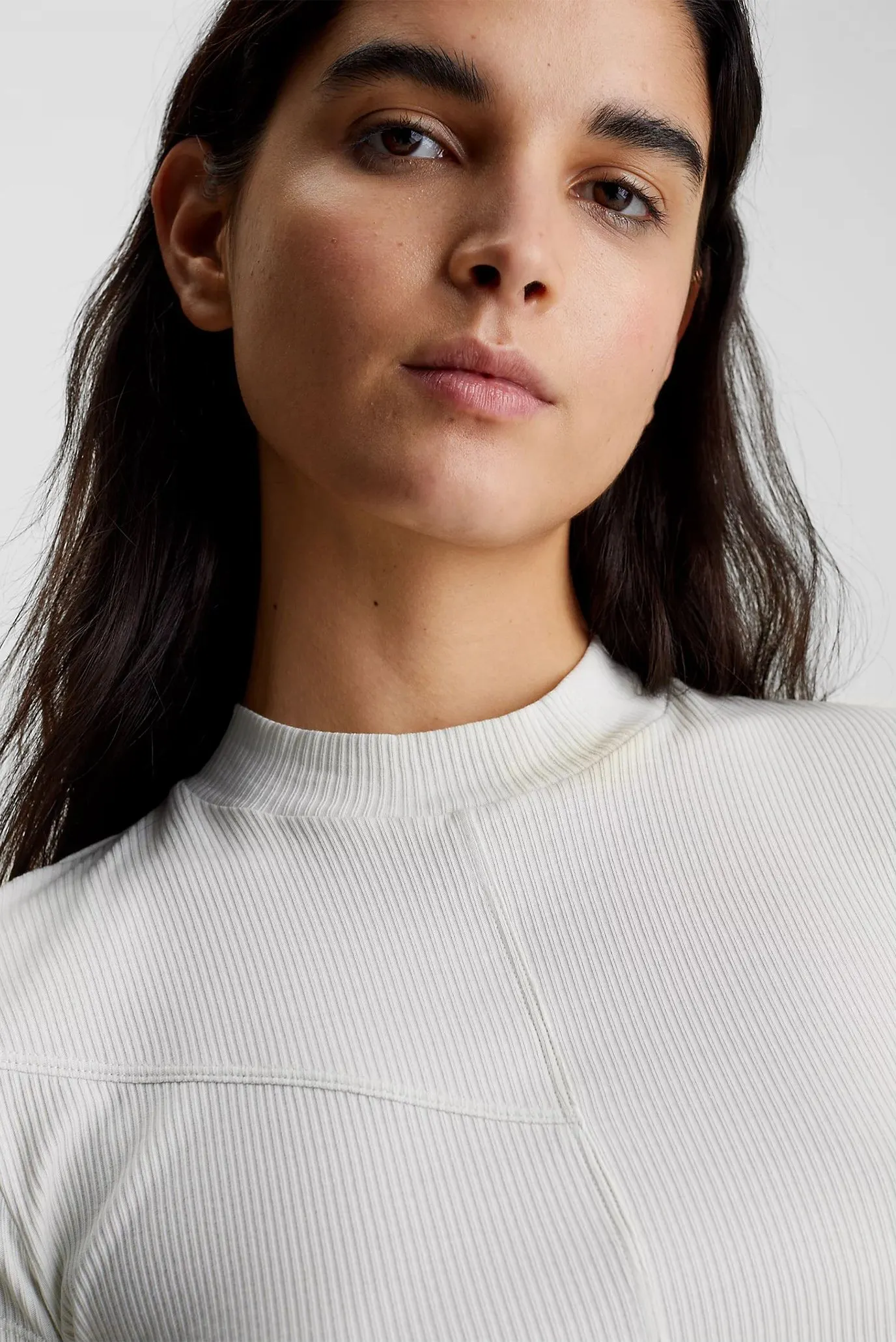 Футболка SEAMING RIB SLIM TEE 4