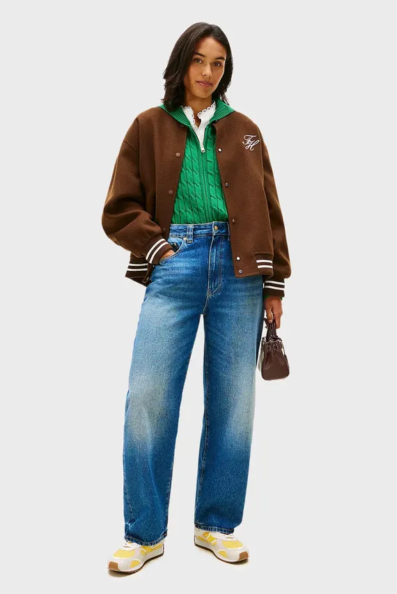 Джинсы/DNM GLOW BARREL RW Tommy Hilfiger