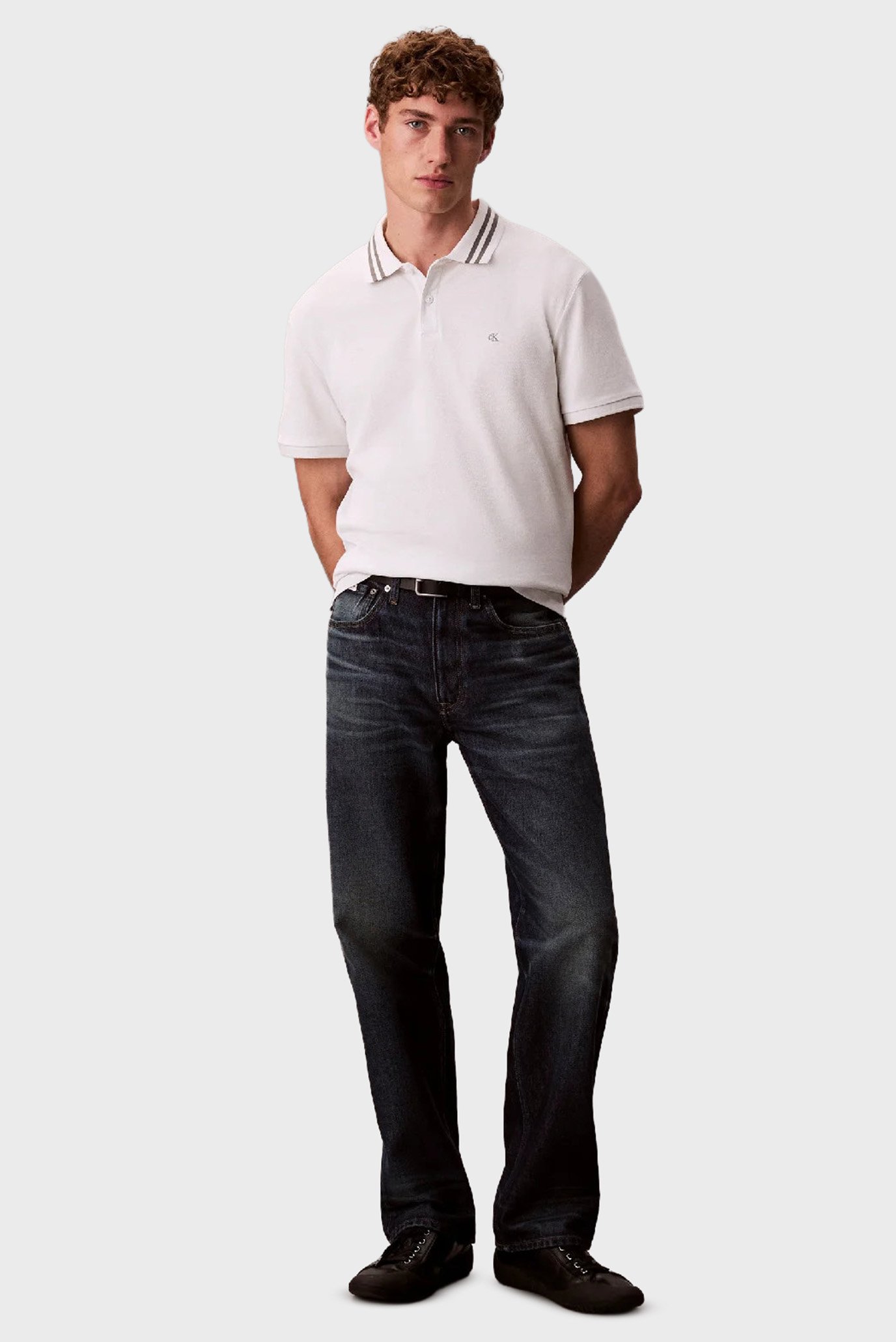 Polo SS MONOGRAM PIQUE TIPPED POLOCalvin Klein Jeans Polo SS MONOGRAM PIQUE TIPPED POLO 2