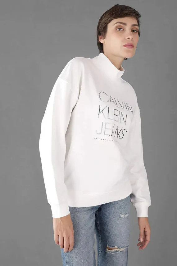 Sviter EMBROIDERED  INSTITUTIONAL HWK Calvin Klein Jeans