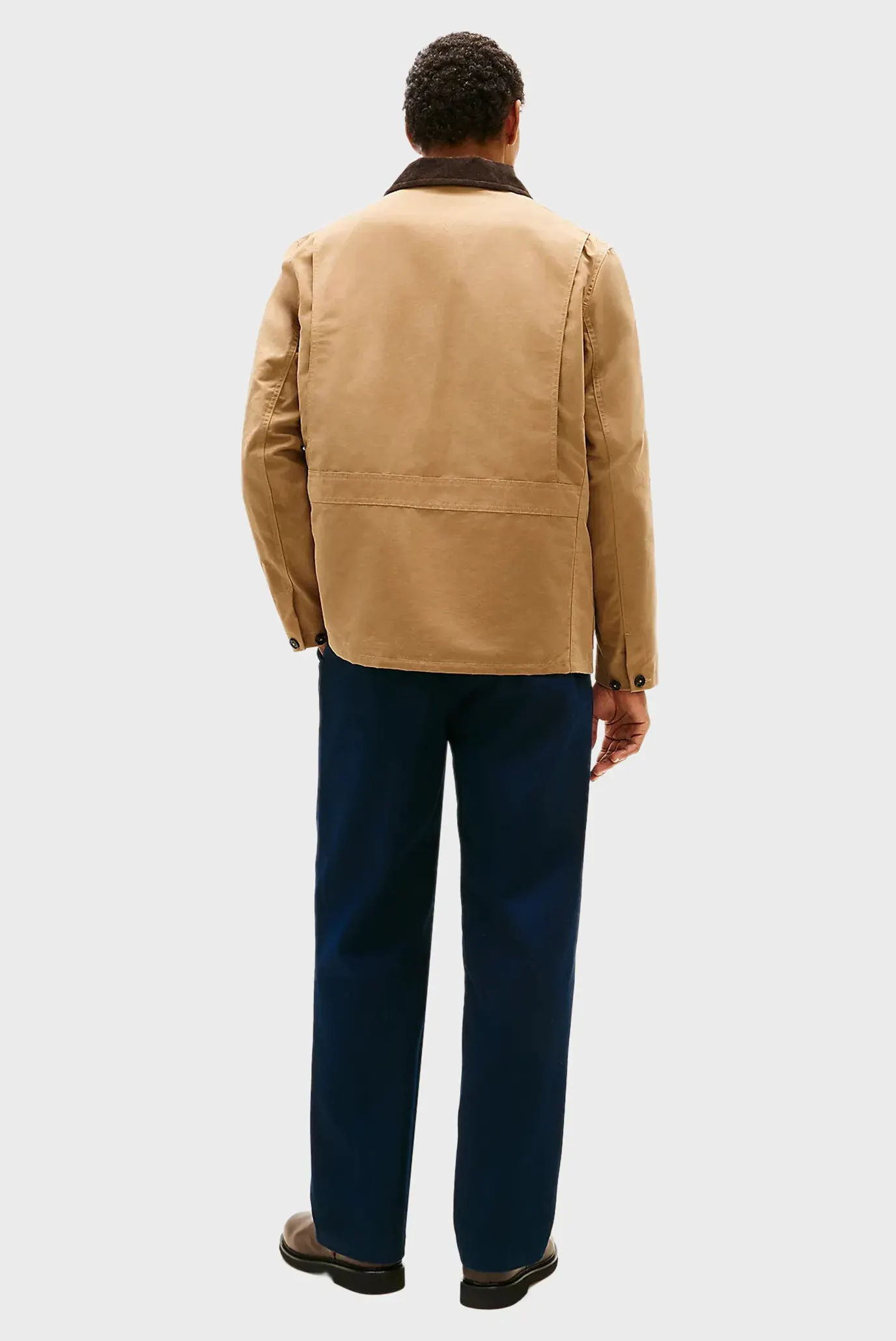 Uzun yengli futbolka WAXED BARN JACKET 3