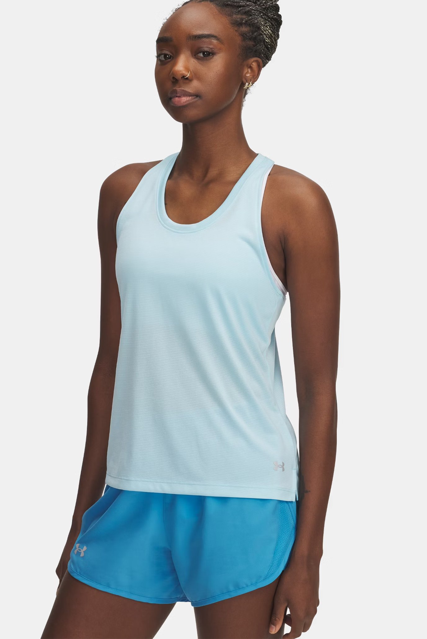 Mayka UA Launch Singlet-BLU 1