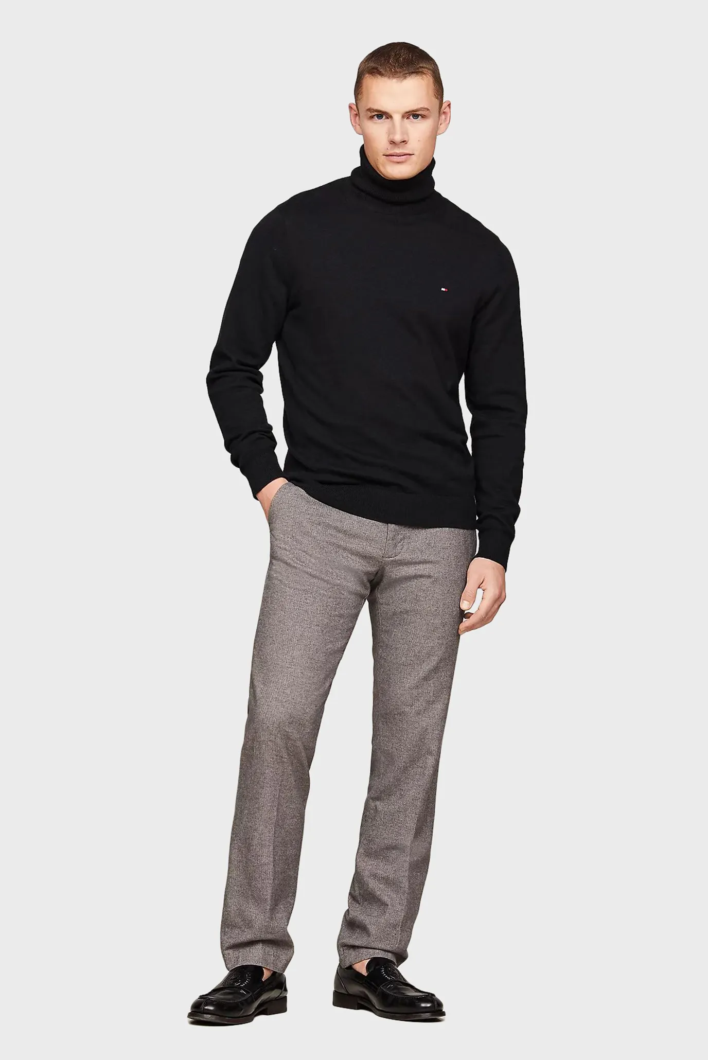 Свитер PIMA ORG CTN CASHMERE ROLL NECK 2