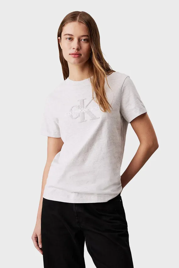Футболка CHENILLE MONOLOGO REGULAR TEE Calvin Klein Jeans