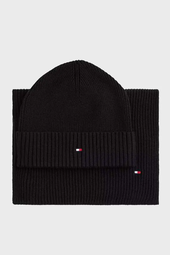 Подарочный набор TH FLAG BEANIE & SCARF GP Tommy Hilfiger