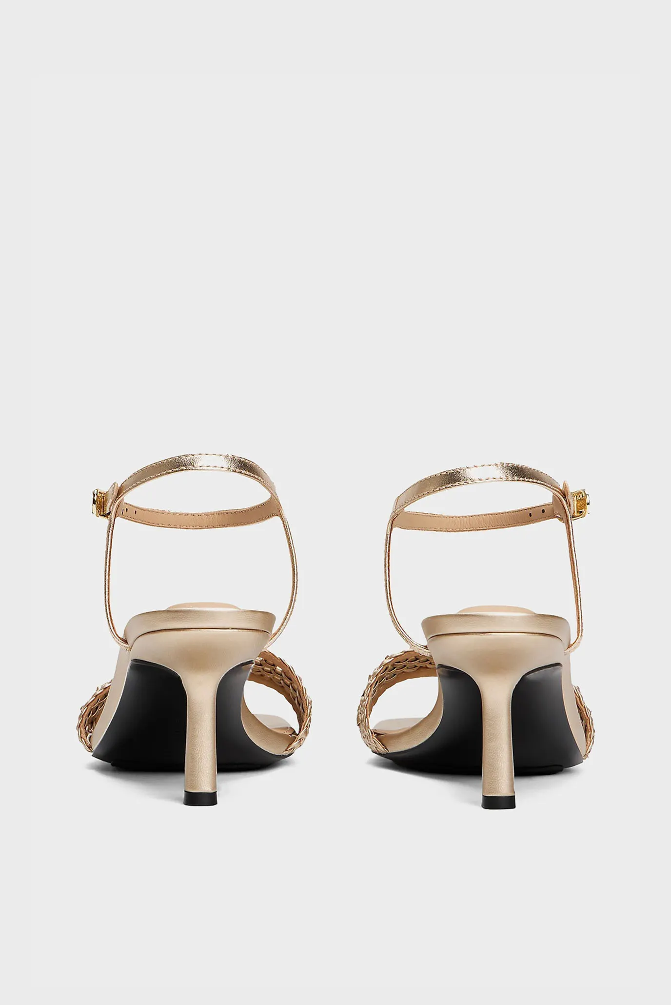 Bosonojkalar METALLIC LTHR KITTEN SANDAL 4