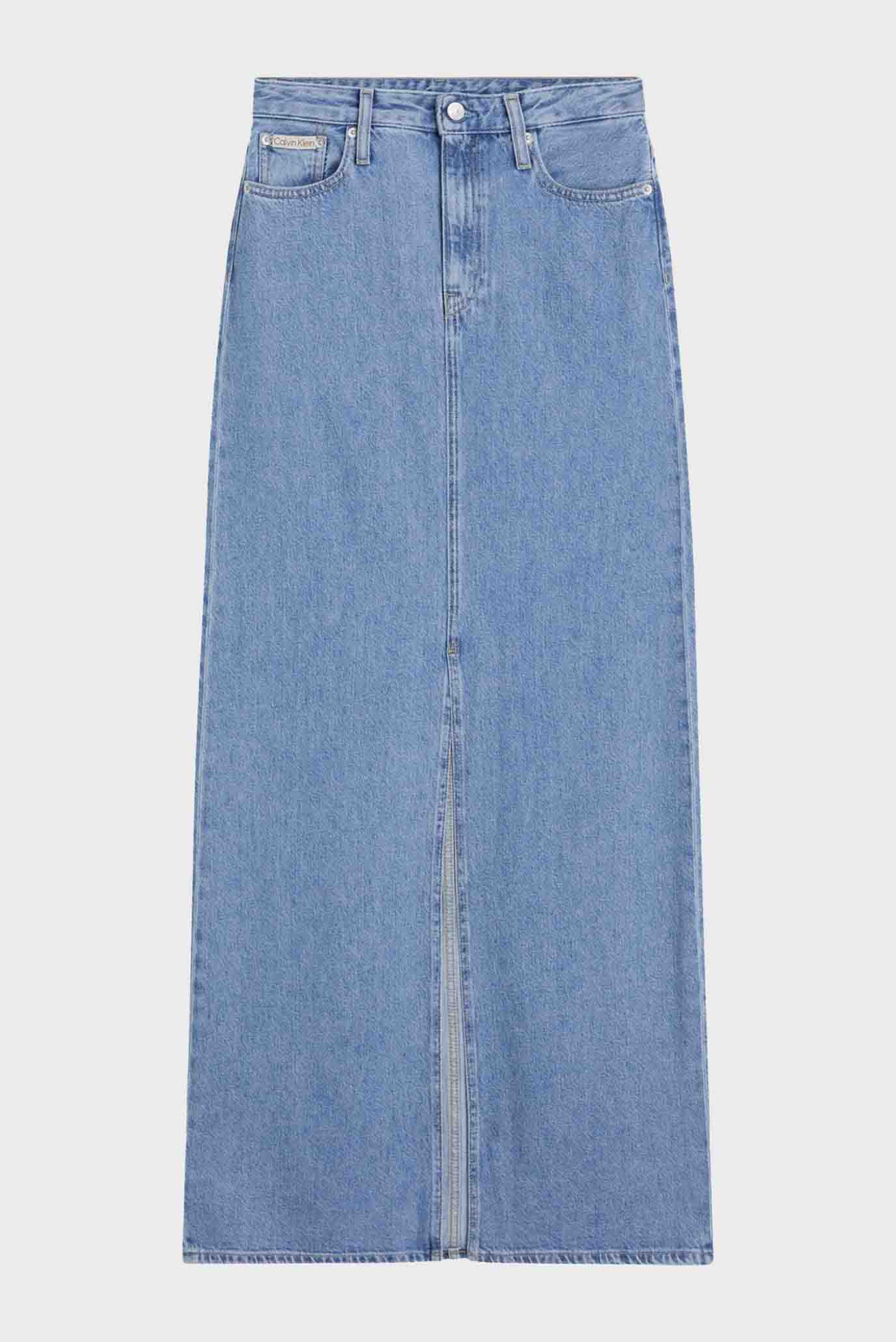 Юбка A-LINE MAXI DENIM SKIRTCalvin Klein Jeans Юбка A-LINE MAXI DENIM SKIRT 6