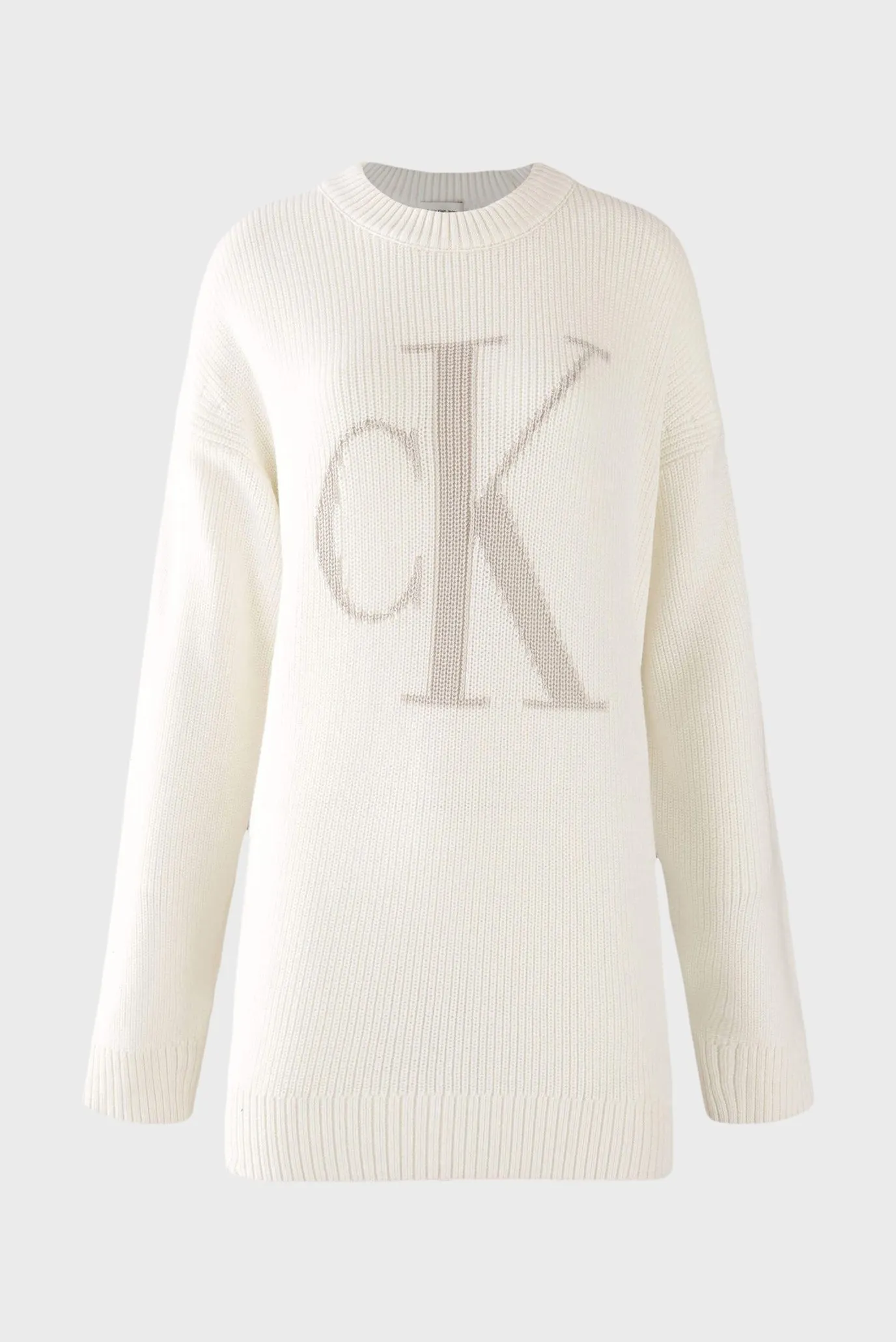 Sviter CK INTARSIA HIGH NECK SWEATER 5