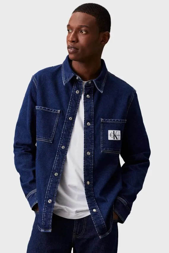 Ko'ylak SLIM DENIM SHIRT Calvin Klein Jeans
