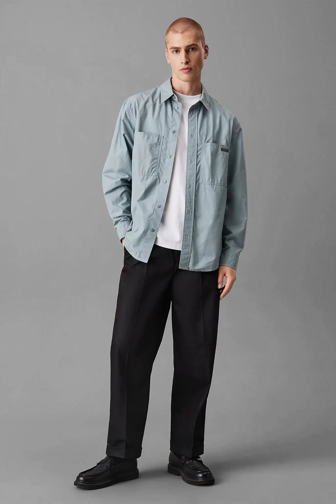 Рубашка COTTON POPLIN RELAXED SHIRT 2