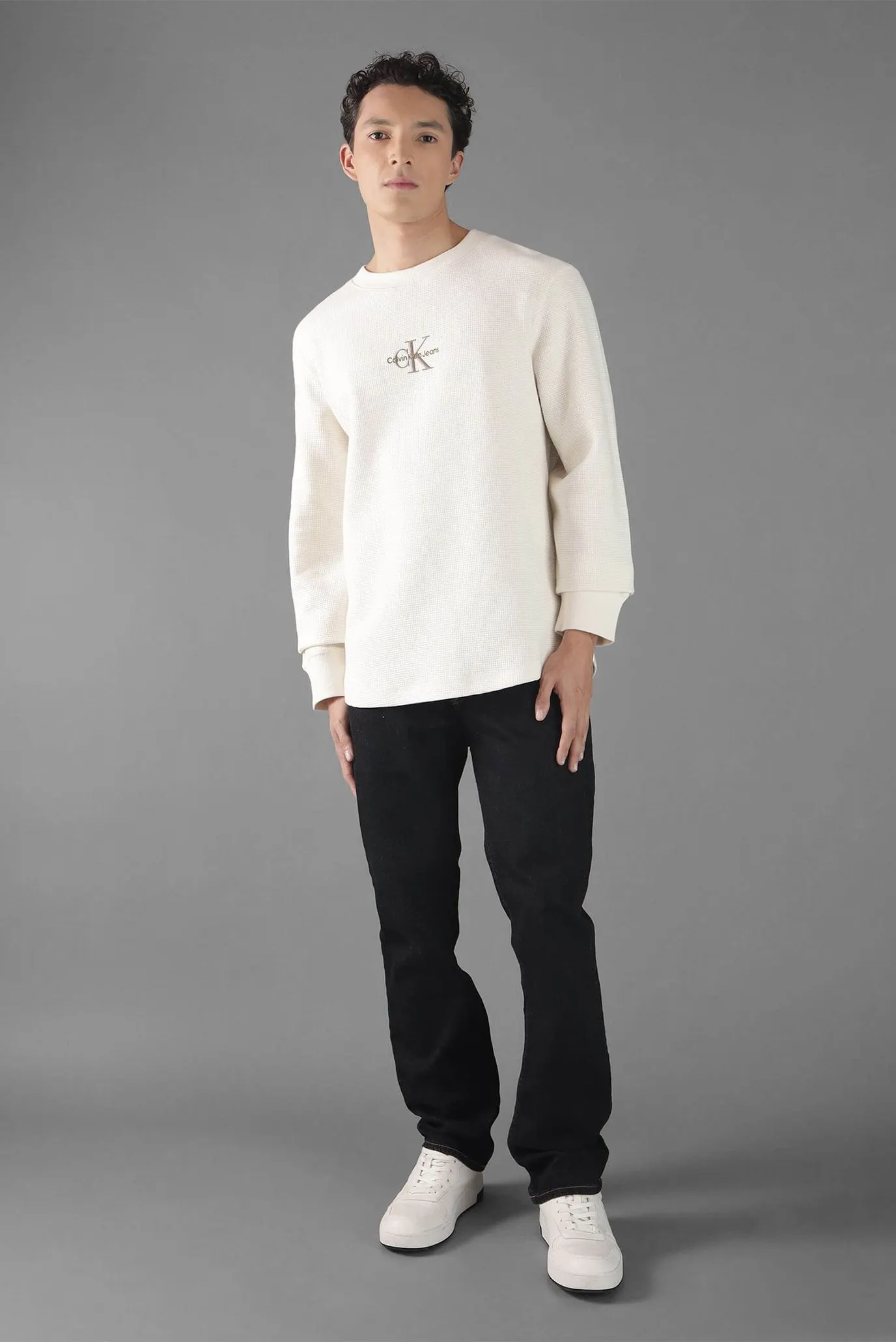 Лонгслив MONOLOGO WAFFLE LS TEE 2