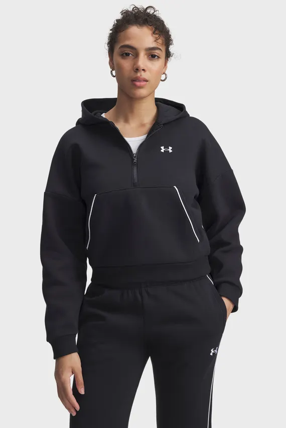 Худи/Rival Flc Piped HZ Hoodie Under Armour