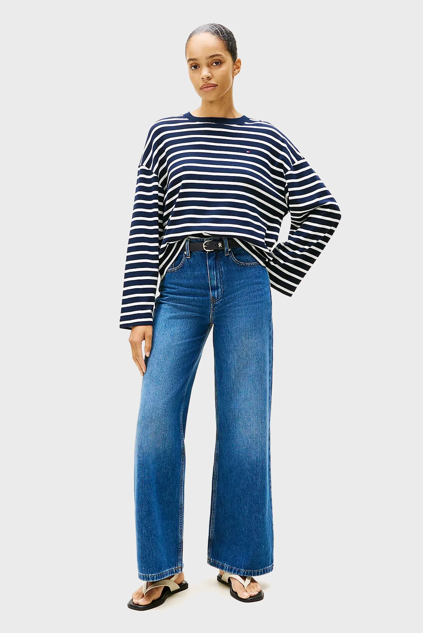 Jins shim/DNM FLO WIDE LEG HW 2