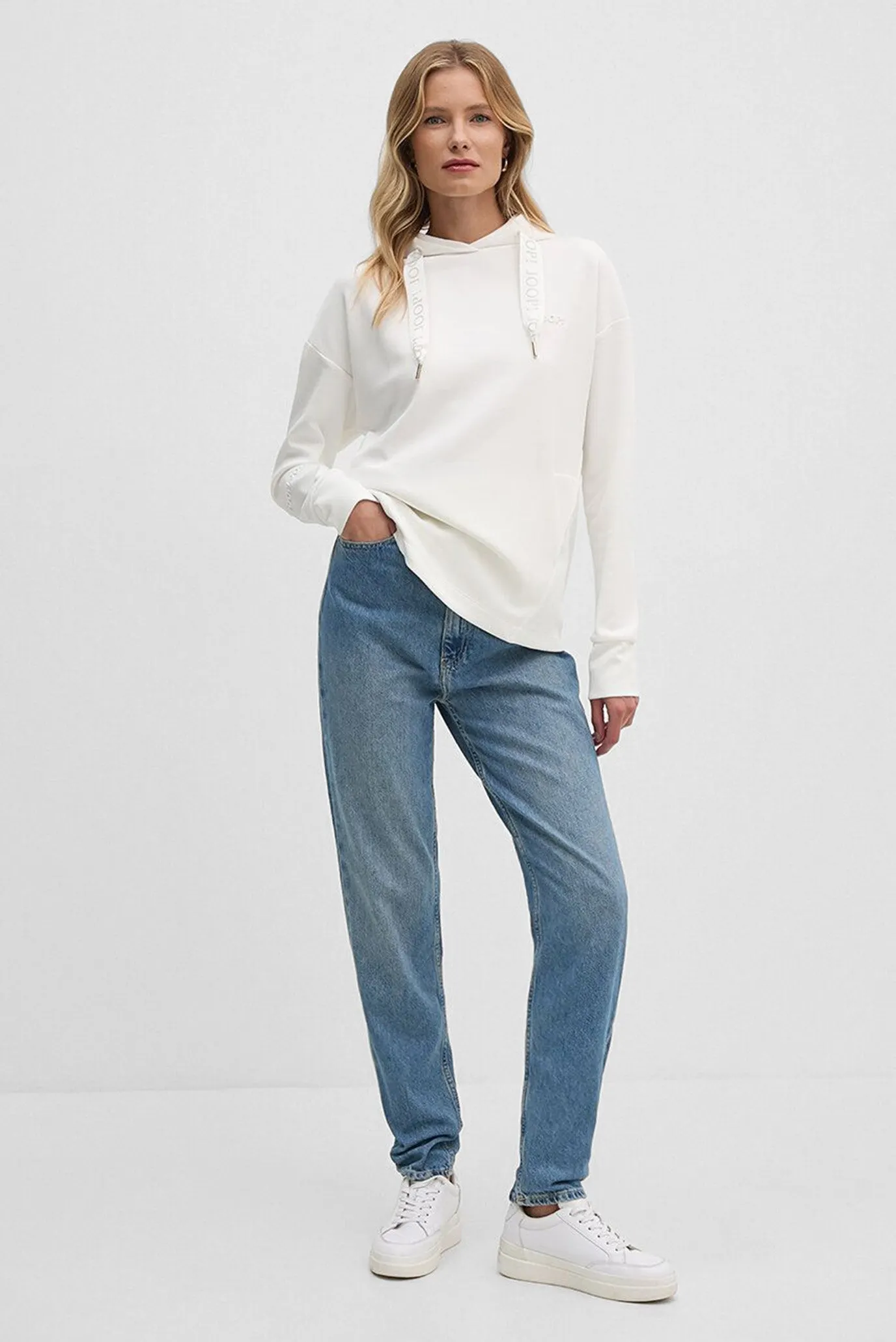 Jins shim MOM JEAN BOUND WAISTBAND 2