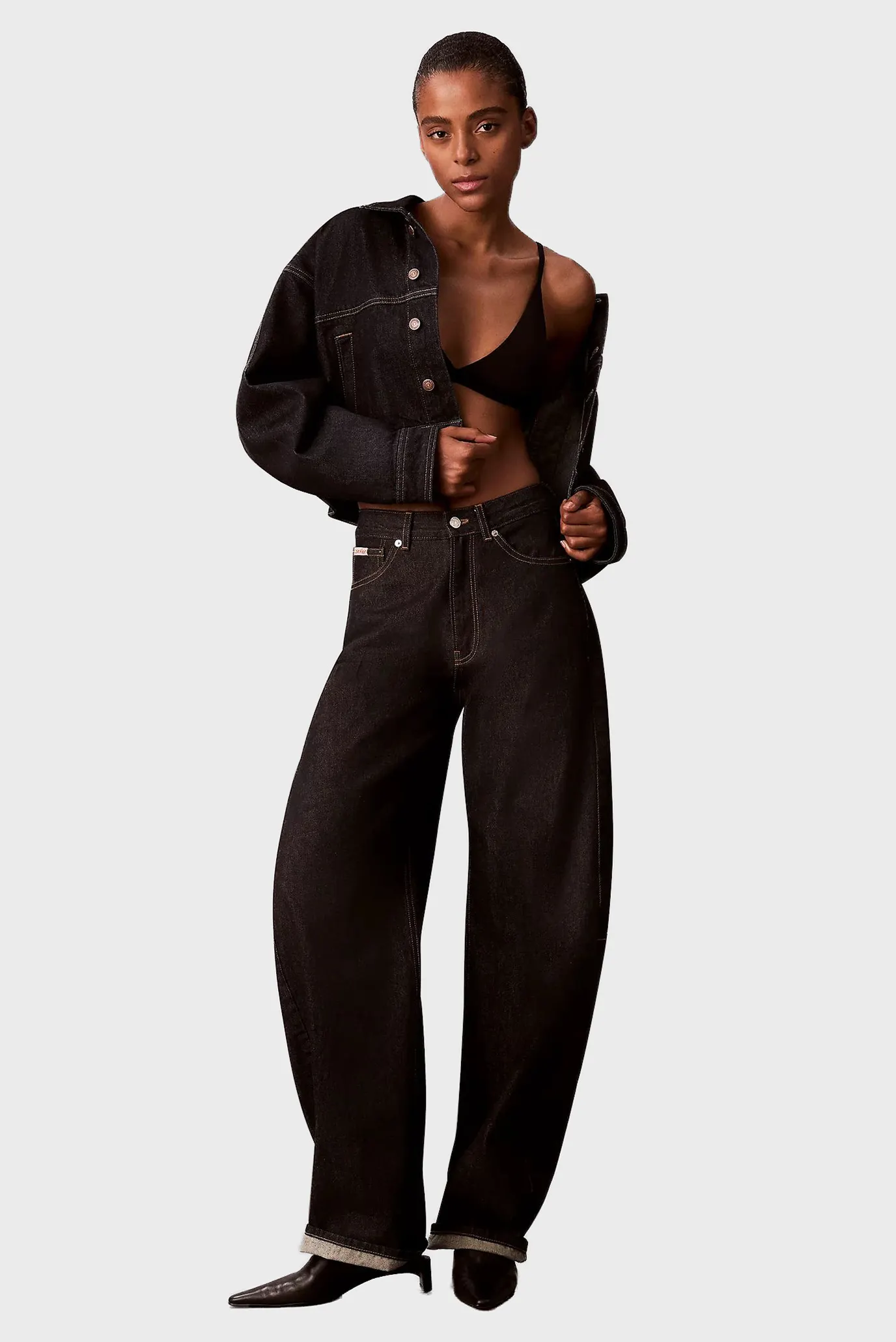 Jins shim THE EXTREME BARREL JEAN RESIN RI 2