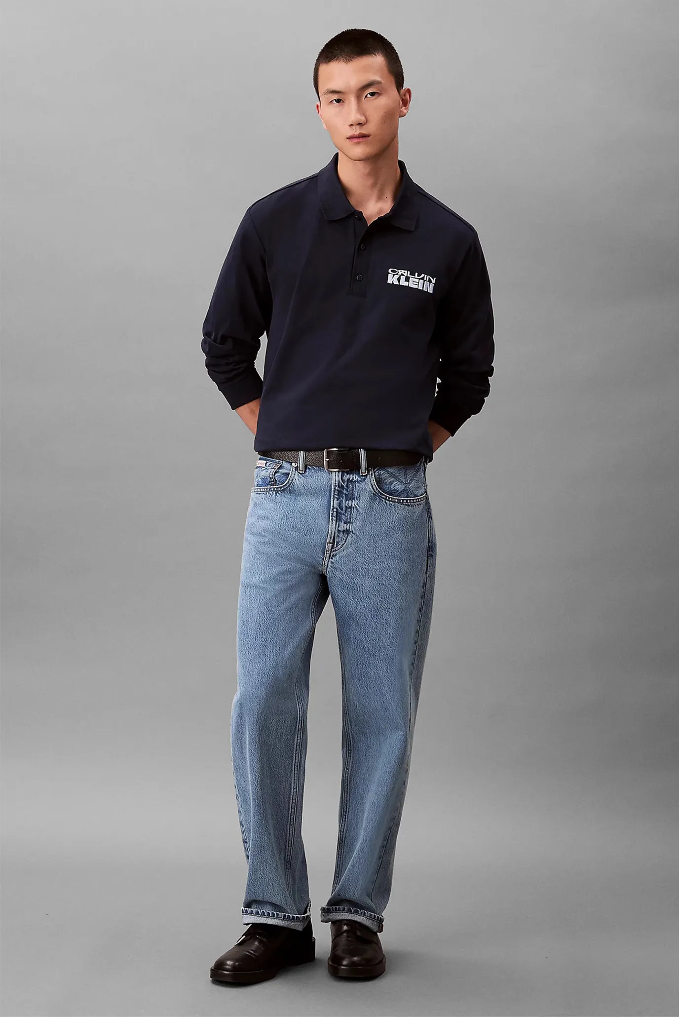 Yengi uzun polo LS SUEDED HEAVY JERSEY POLO 2