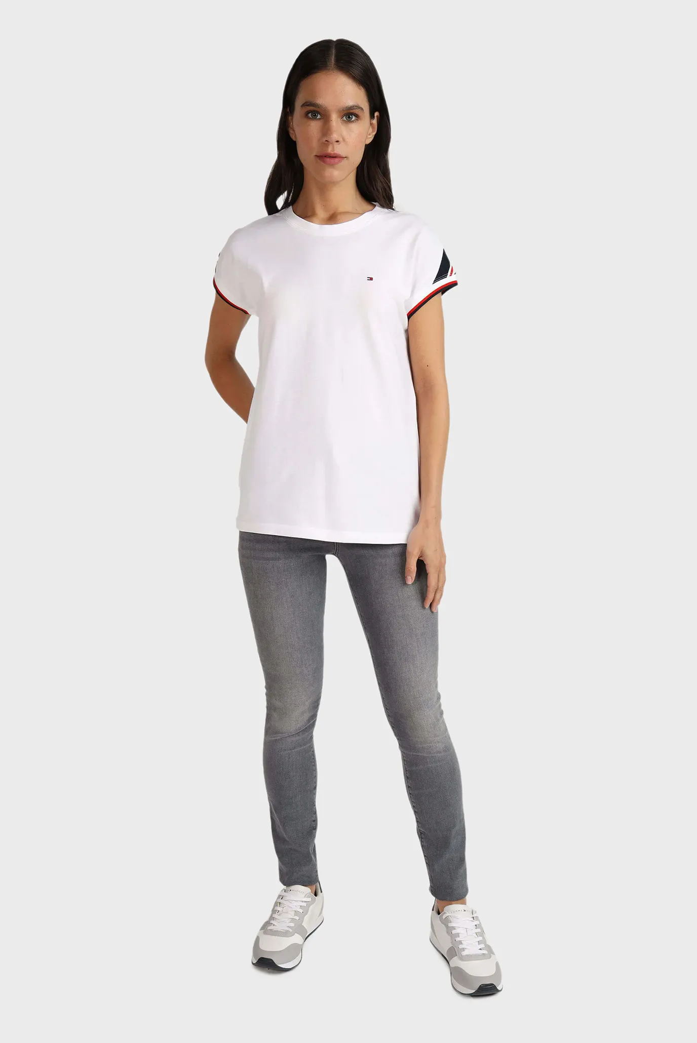 Futbolka STRIPE SLV C-NK CAP SLEEVE 2