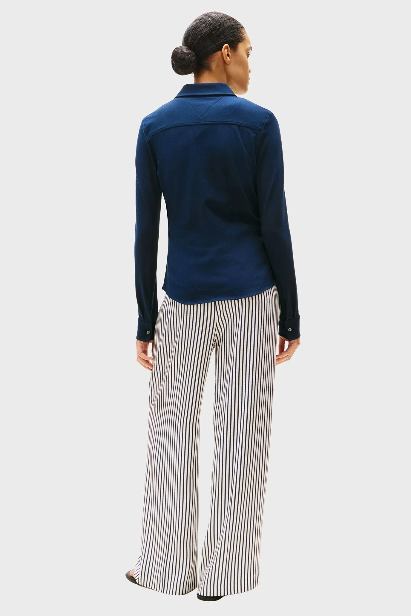 Рубашка/1985 SLIM PIQUE LS SHIRT 3