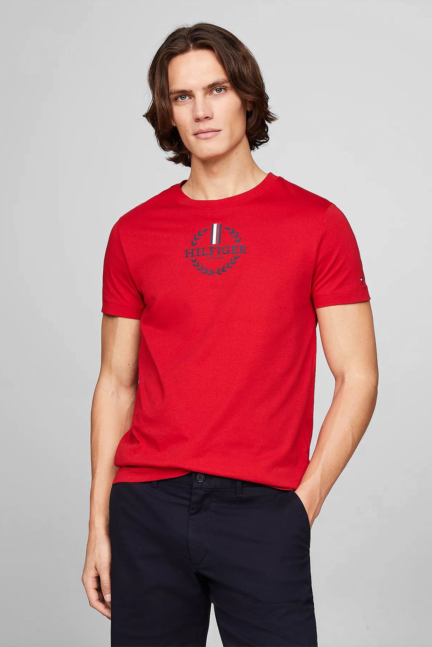 Futbolka GLOBAL STRIPE WREATH TEE 1