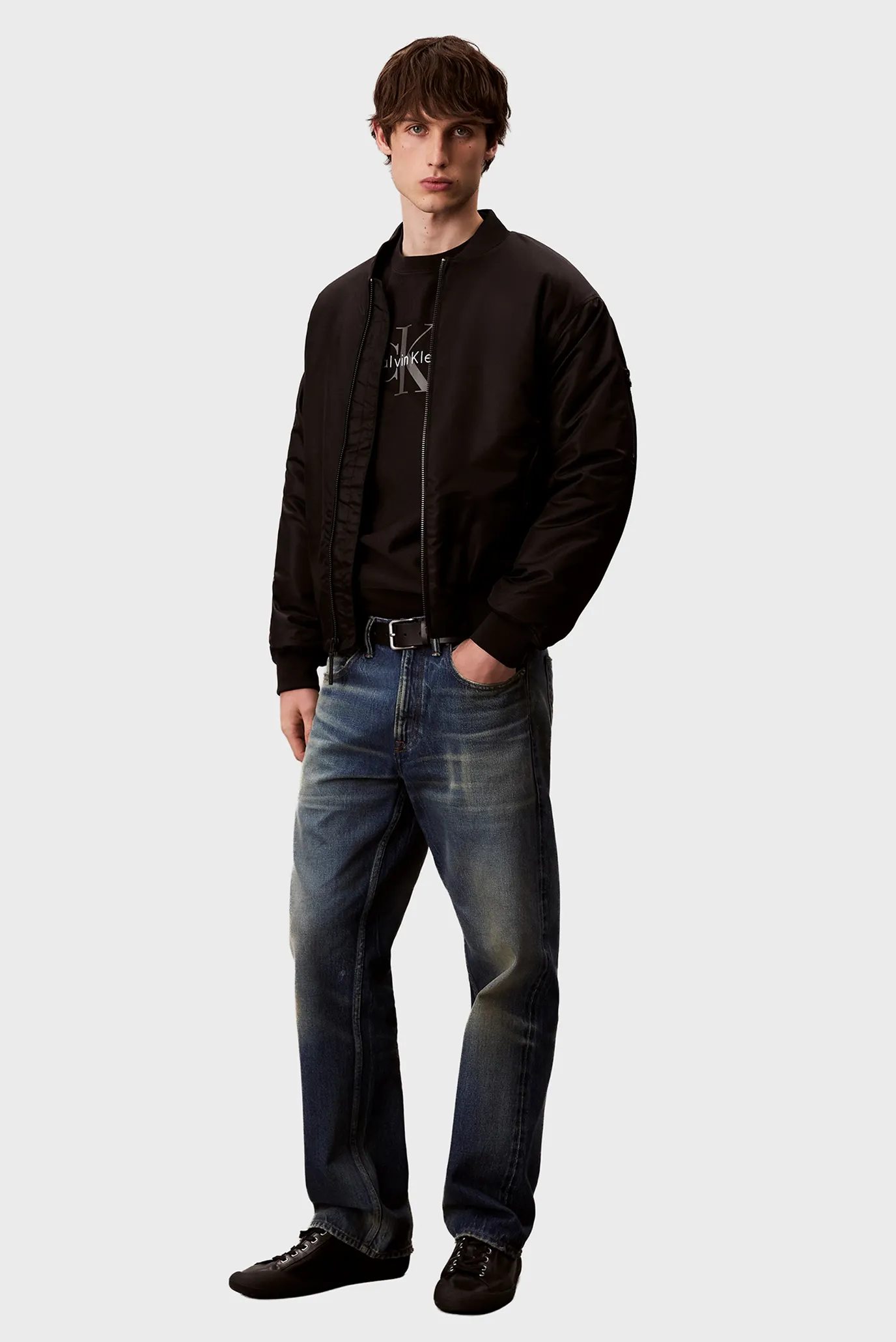 Свитшот/LS PREMIUM TERRY MONOLOGO CN SWT 2