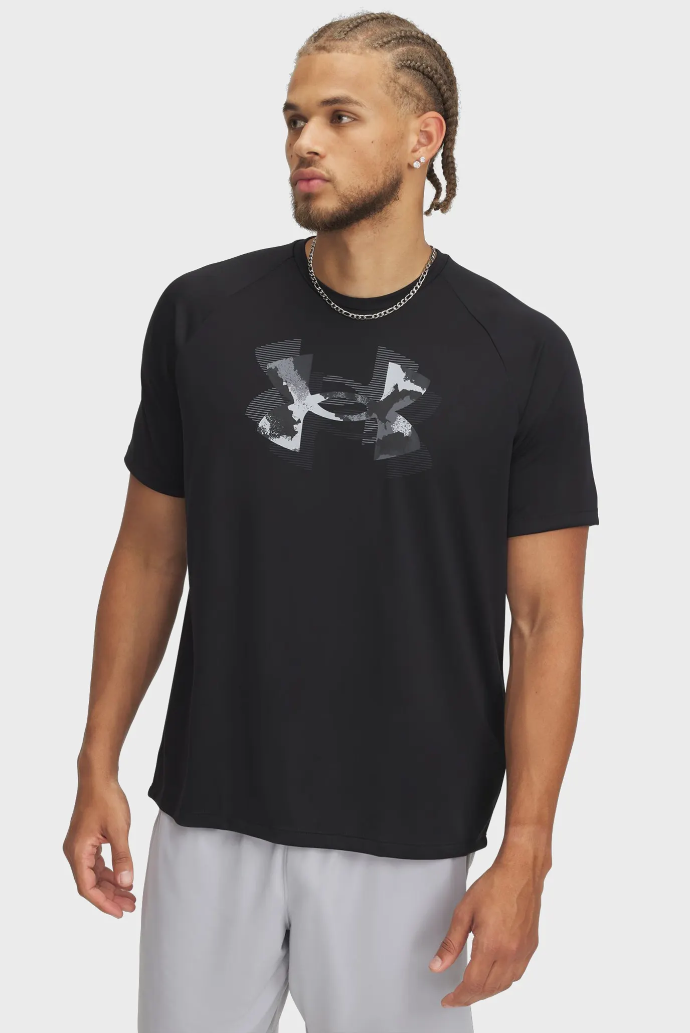 Футболка UA M TECH PRINT FILL SS 1