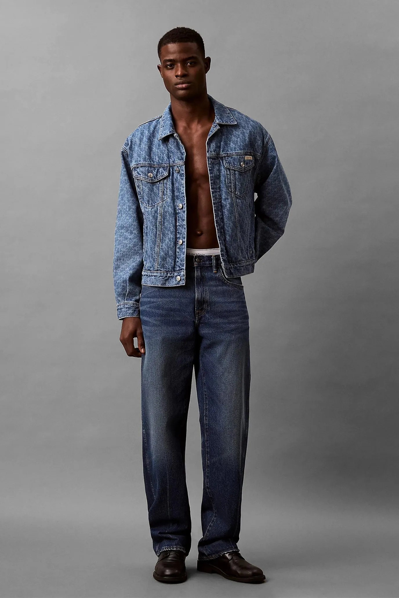 Jins kurtka 90S MARQUEE AOP TRUCKER 2