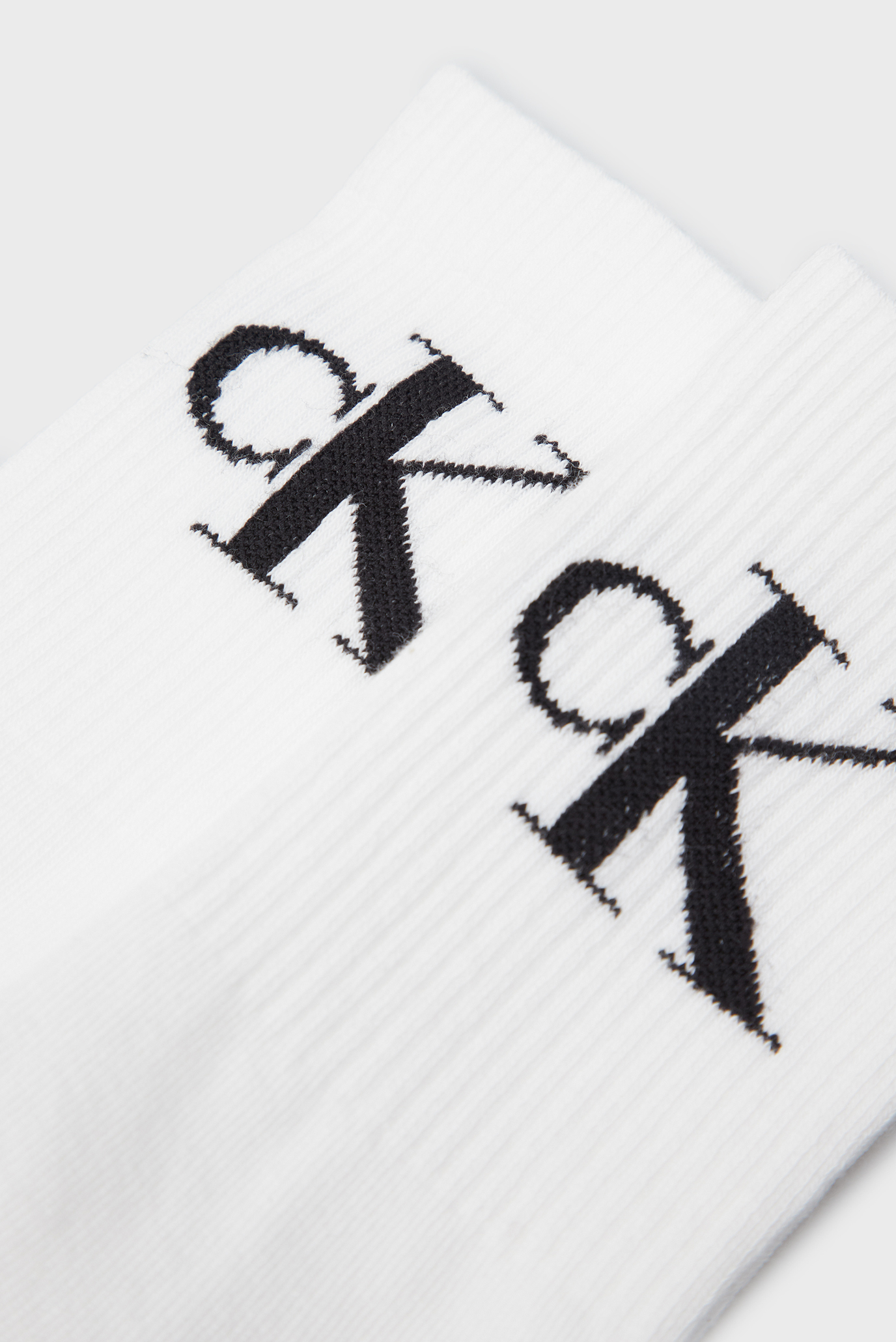 Paypoq CKJ WOMEN SOCK 2P MONOGRAM 2