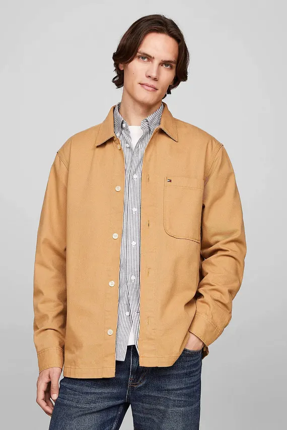 Ko'ylak TWILL SHIRT JACKET Tommy Hilfiger