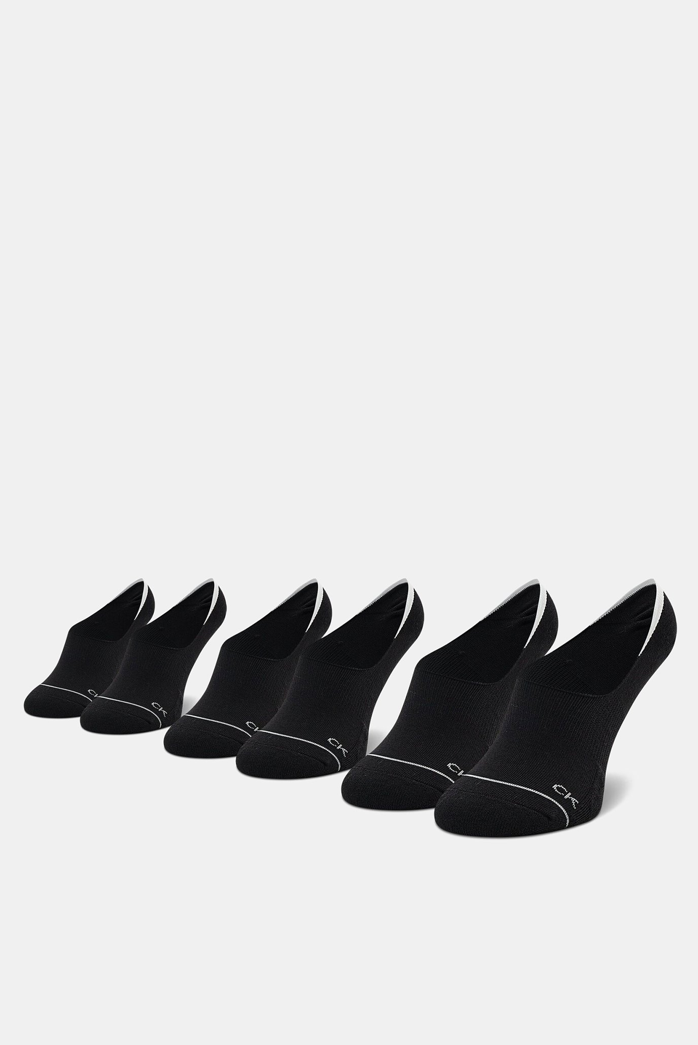 Следы CK WOMEN FOOTIE HIGH CUT 3P ATHLEISURE 1