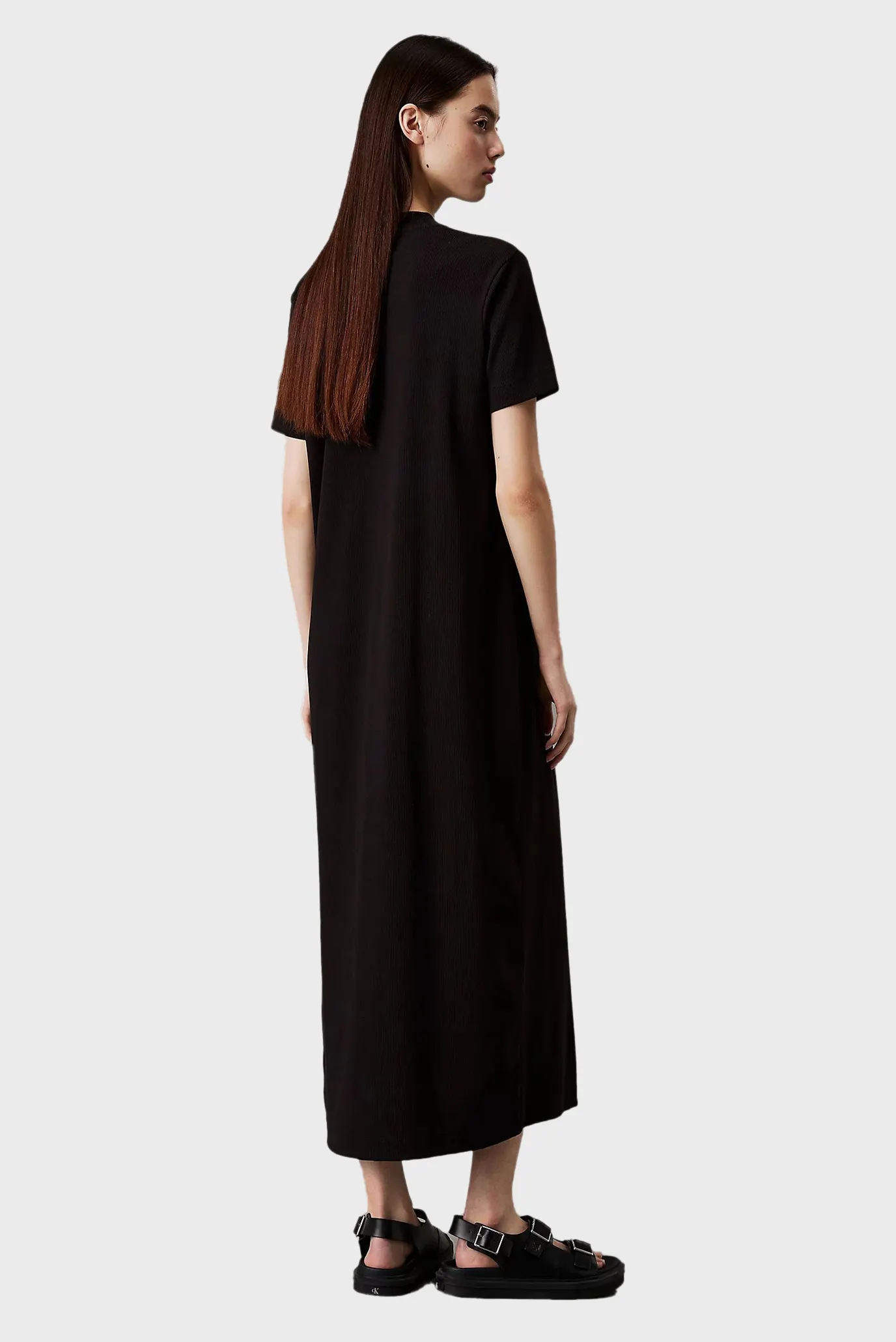 Koʻylak MONOLOGO LONG RIB TEE DRESS 3